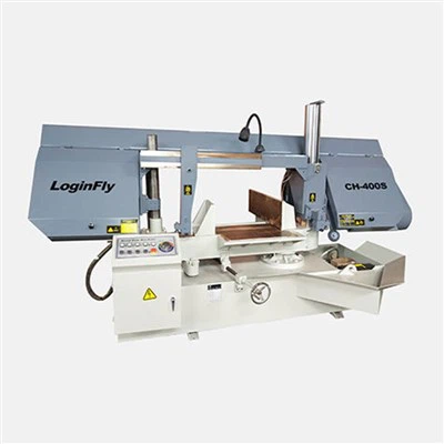 Sega a nastro orizzontale a doppia colonna